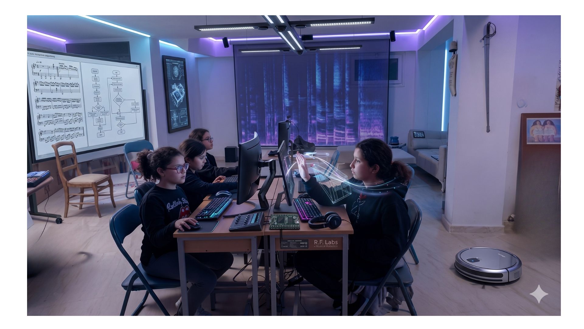 Labo R.F. Musical Robotics