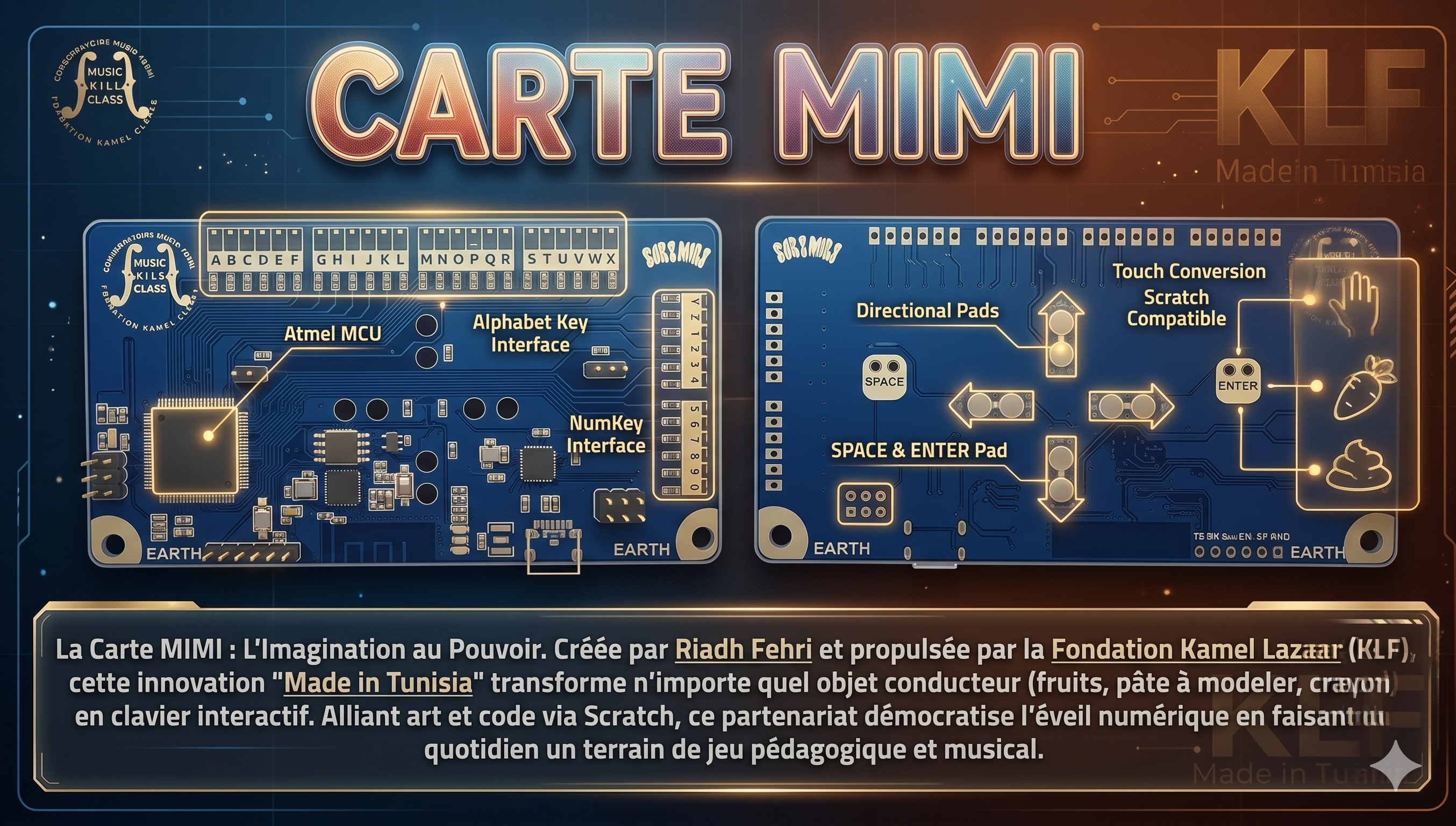 Carte MIMI — Fondation Kamel Lazaar