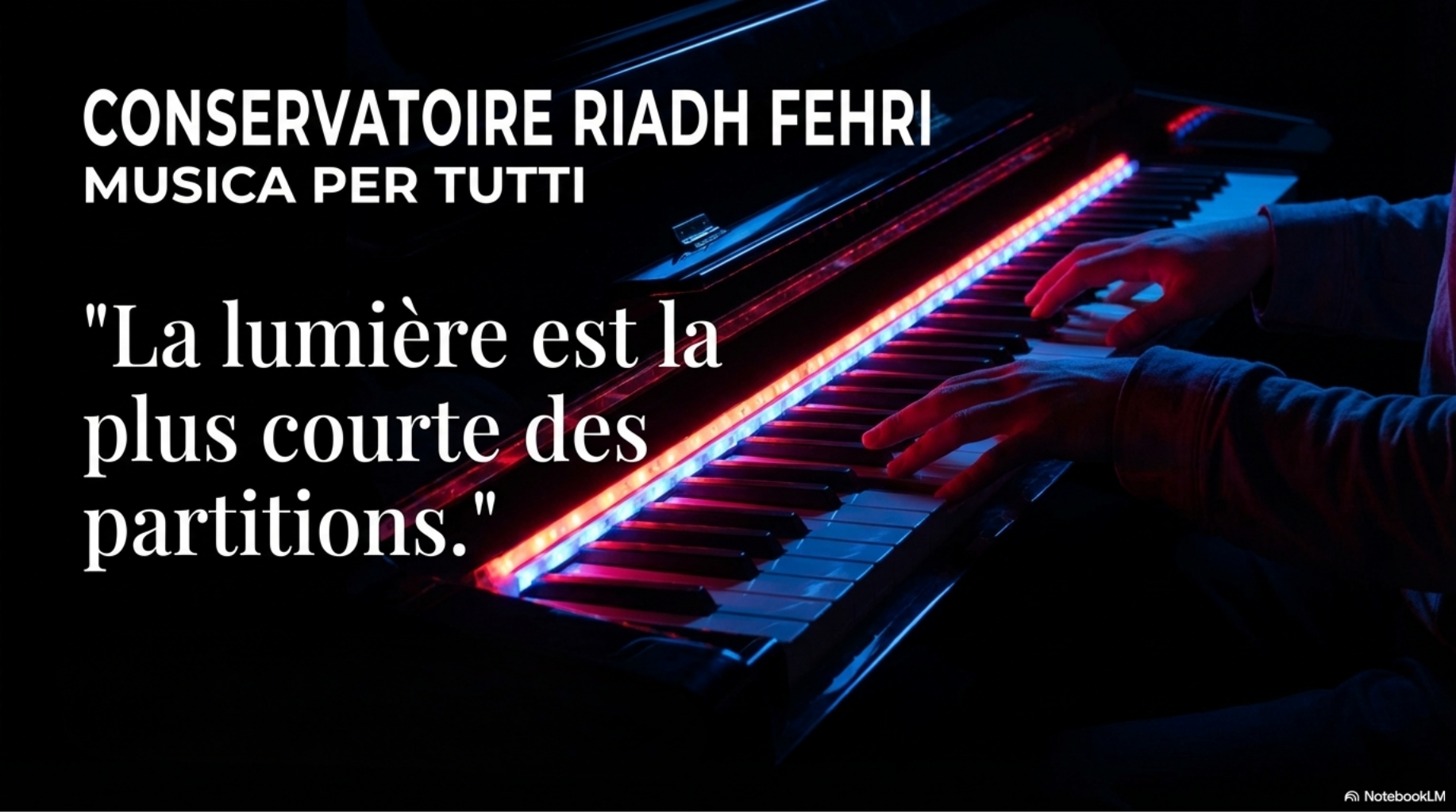 Piano LED PIANORIATO
