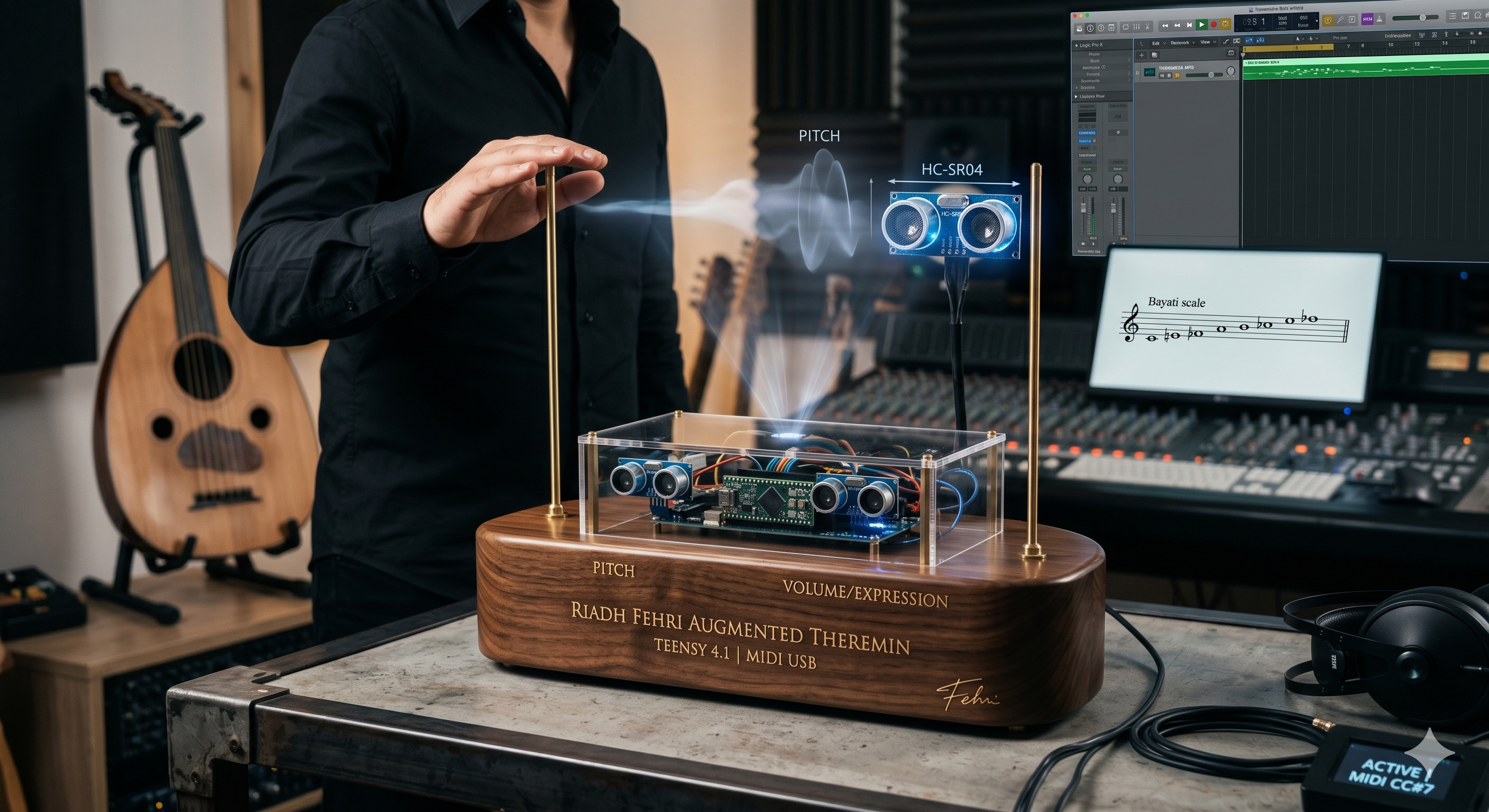 Theremine Augmenté Riadh Fehri